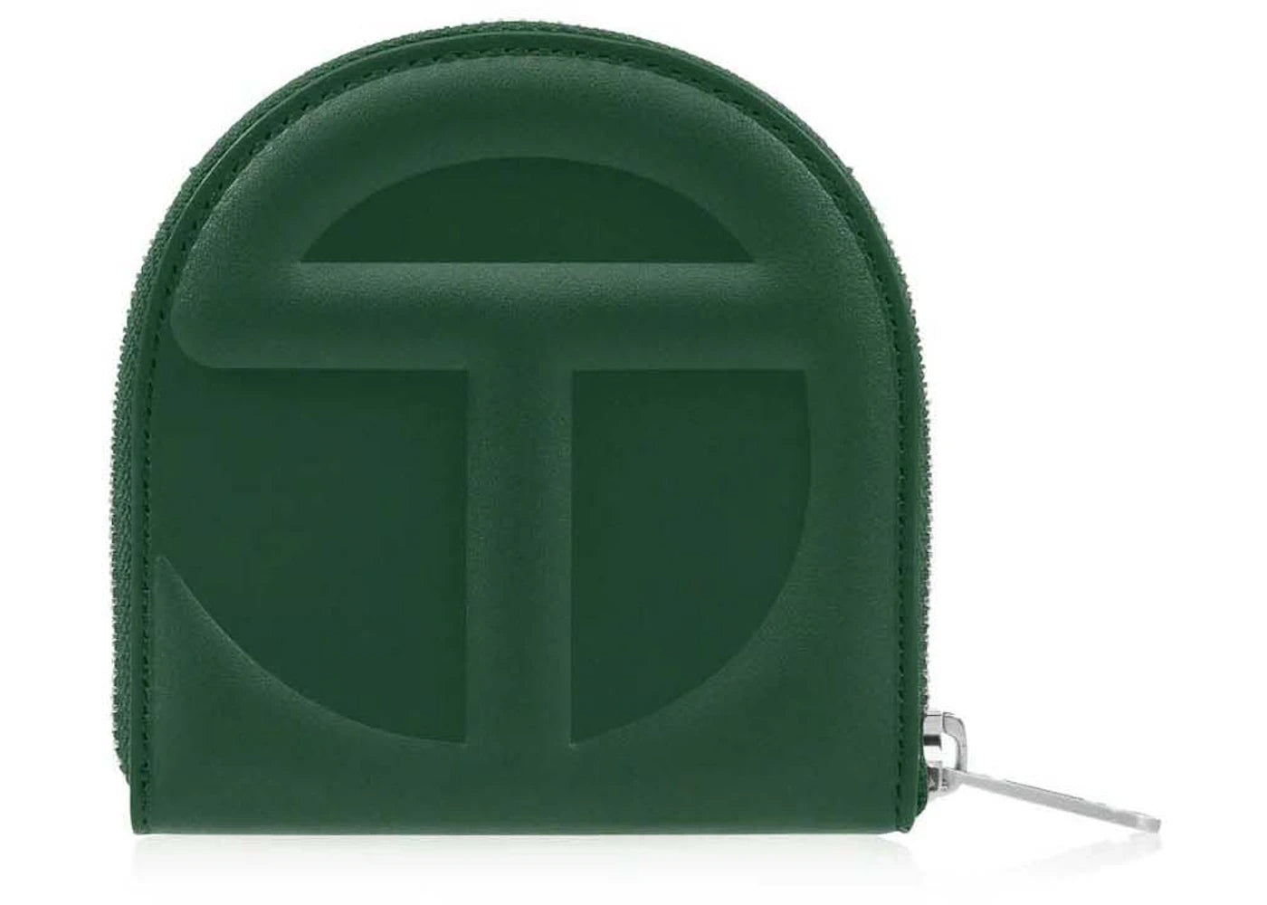 telfar wallet dark olive 