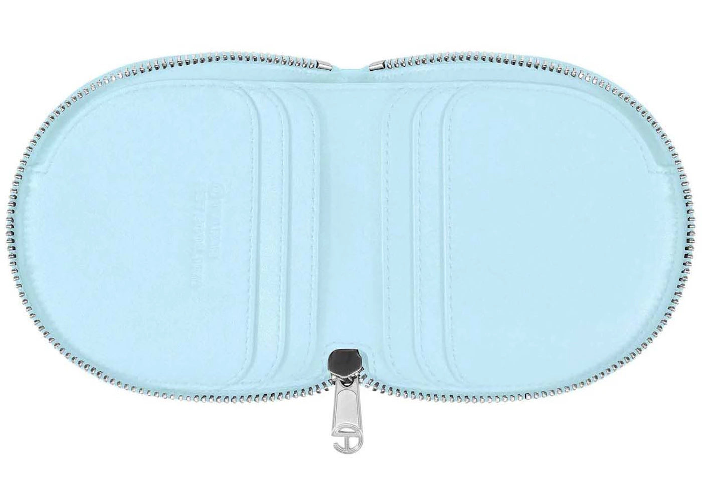 telfar wallet pool blue 