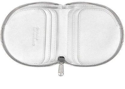 telfar wallet silver 