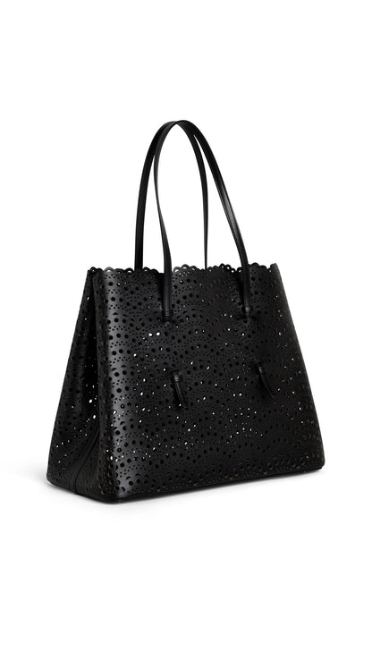 Alaïa Mina 37 Bag In Perforated Vienne Calfskin