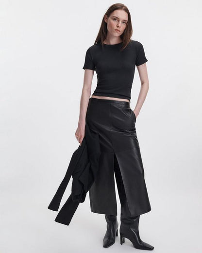Rag & Bone the Essential Ribbed Tee