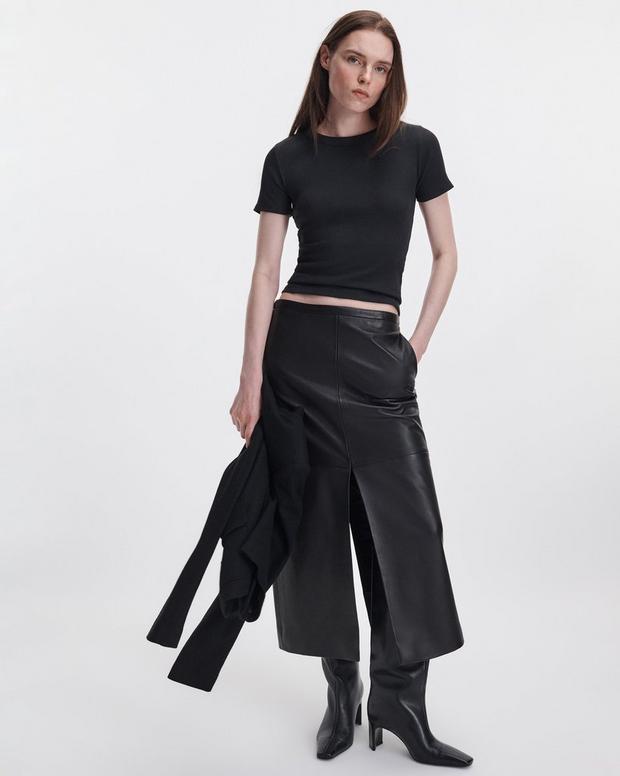 Rag & Bone the Essential Ribbed Tee