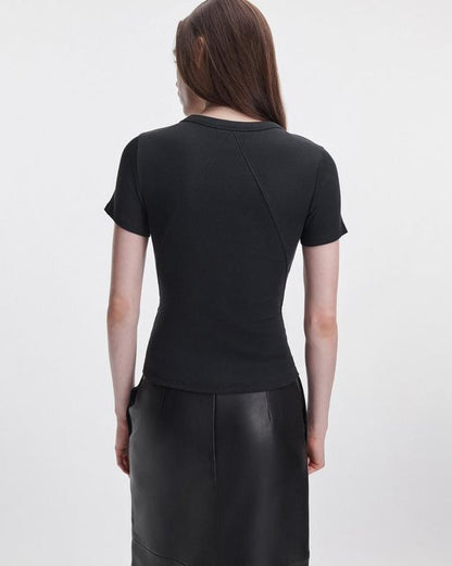 Rag & Bone the Essential Ribbed Tee