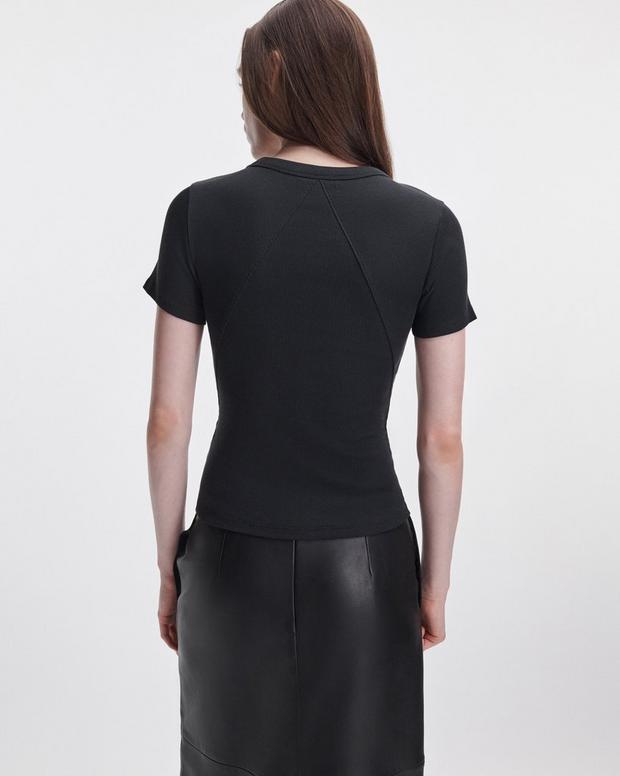 Rag & Bone the Essential Ribbed Tee