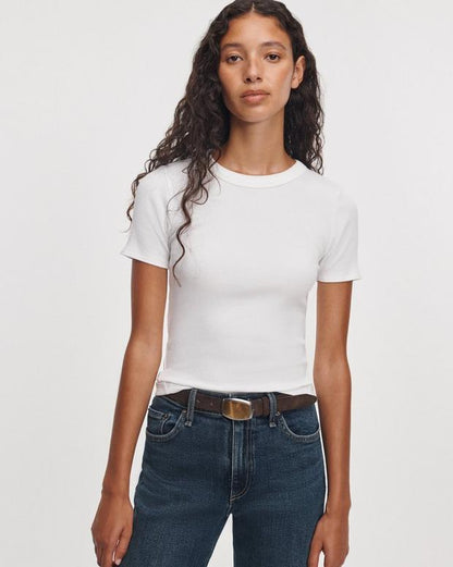 Rag & Bone the Essential Ribbed Tee