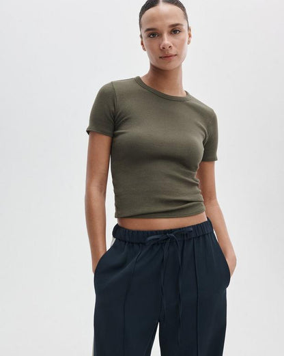 Rag & Bone the Essential Ribbed Tee