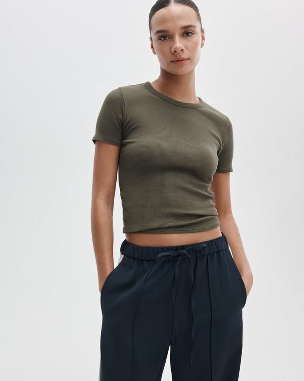 Rag & Bone the Essential Ribbed Tee