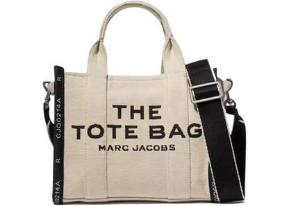 marc jacobs the jacquard tote bag small warm sand