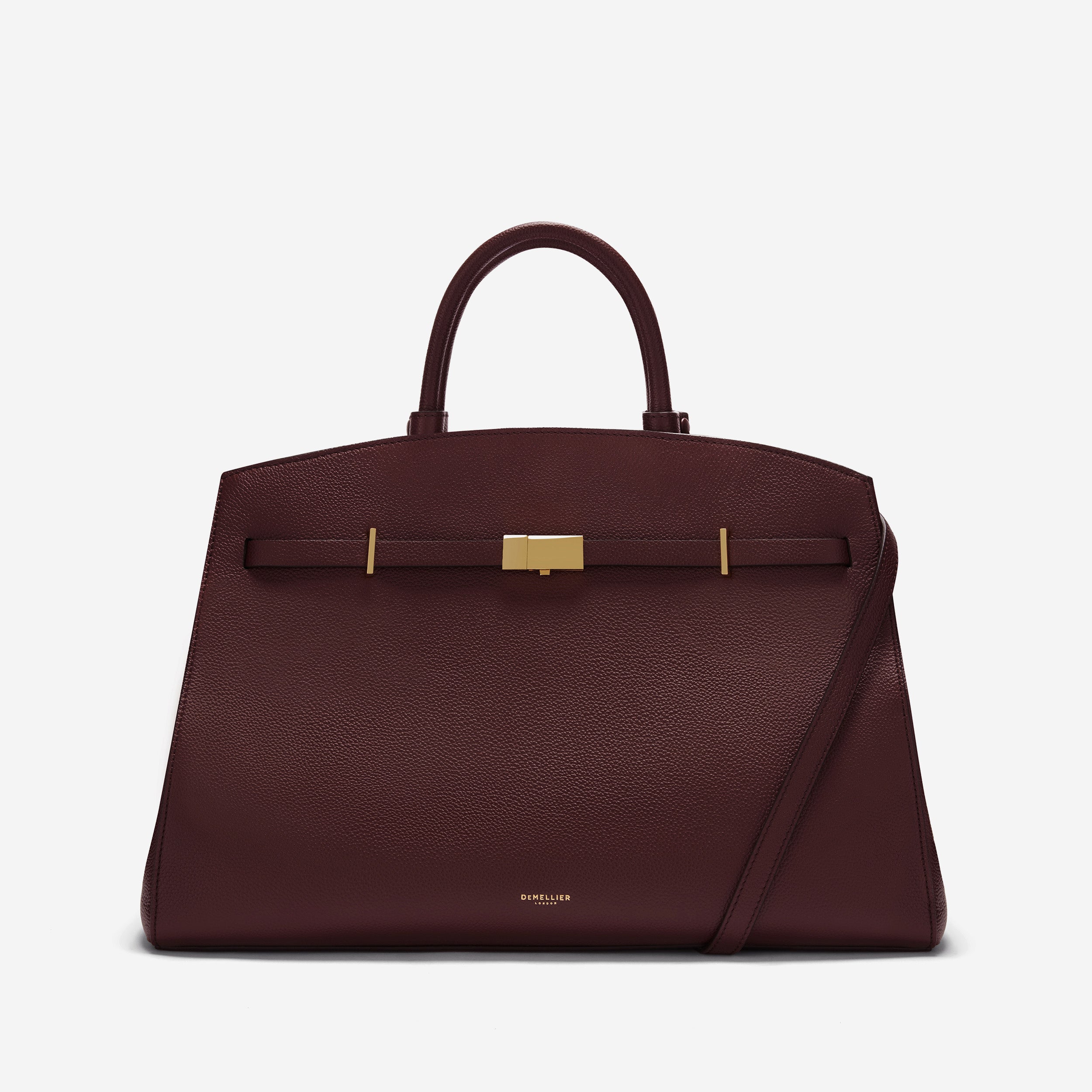 DeMellier The Hudson burgundy small grain