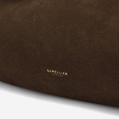 DeMellier The Midi Miami mocha suede & mocha smooth