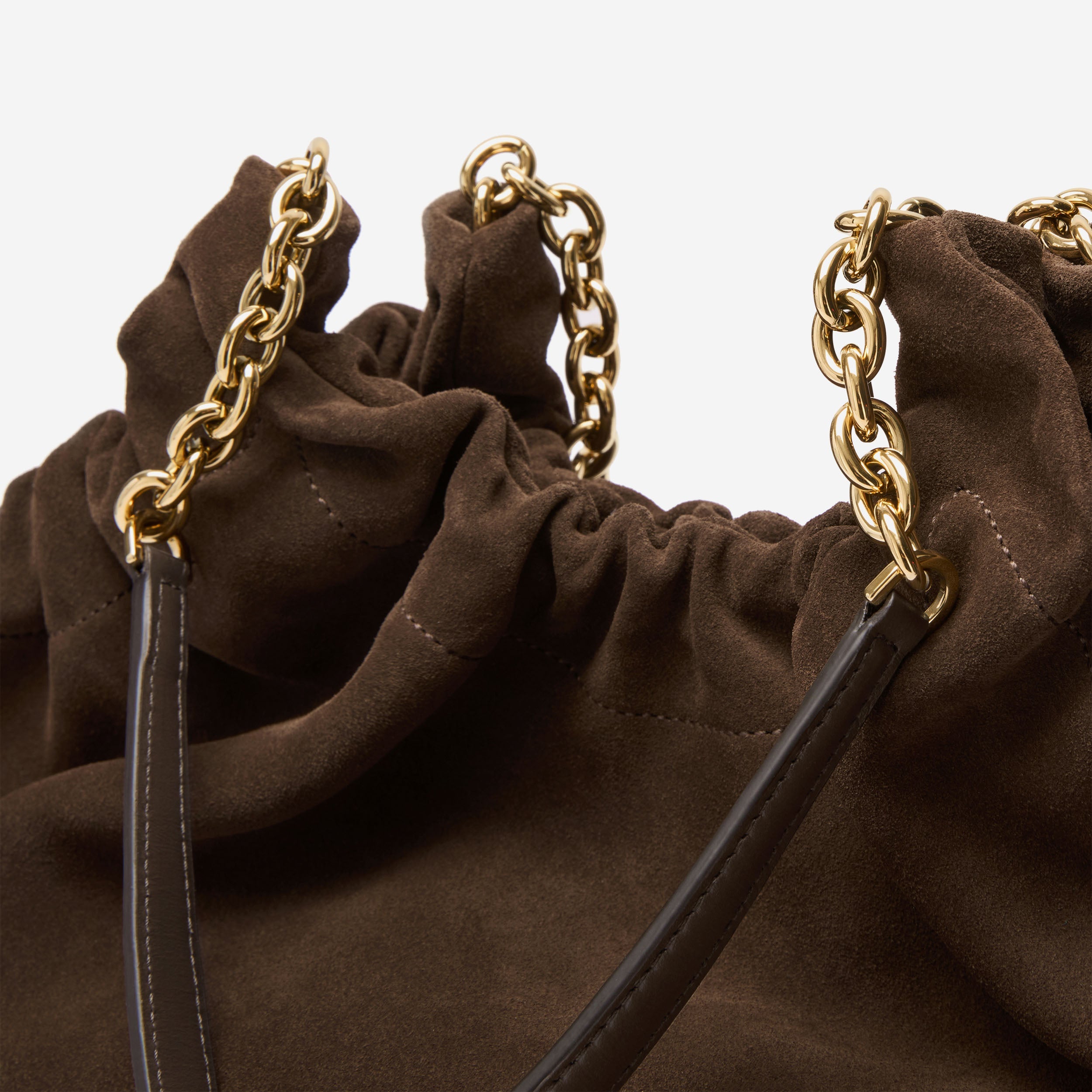 DeMellier The Midi Miami mocha suede & mocha smooth