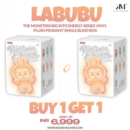Buy 1 Get 1 Pop Mart Labubu The Monsters Big into Energy Series Vinyl Plush Pendant Blind Box