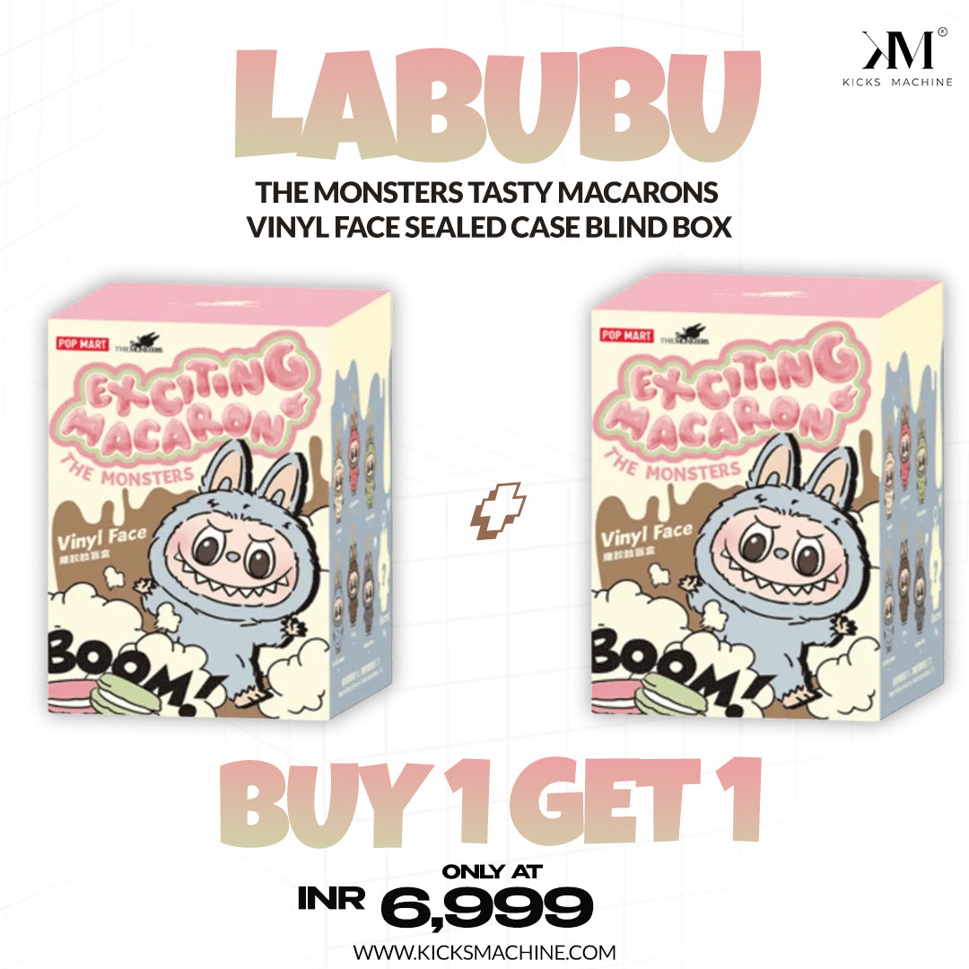 Buy 1 Get 1 Pop Mart Labubu The Monsters Tasty Macarons Vinyl Face Sealed Case Blind Box