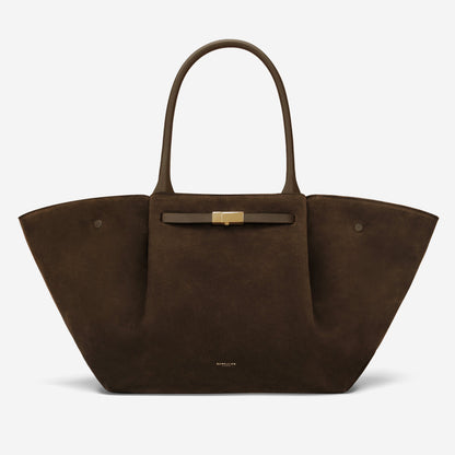 DeMellier The New York mocha suede & mocha smooth