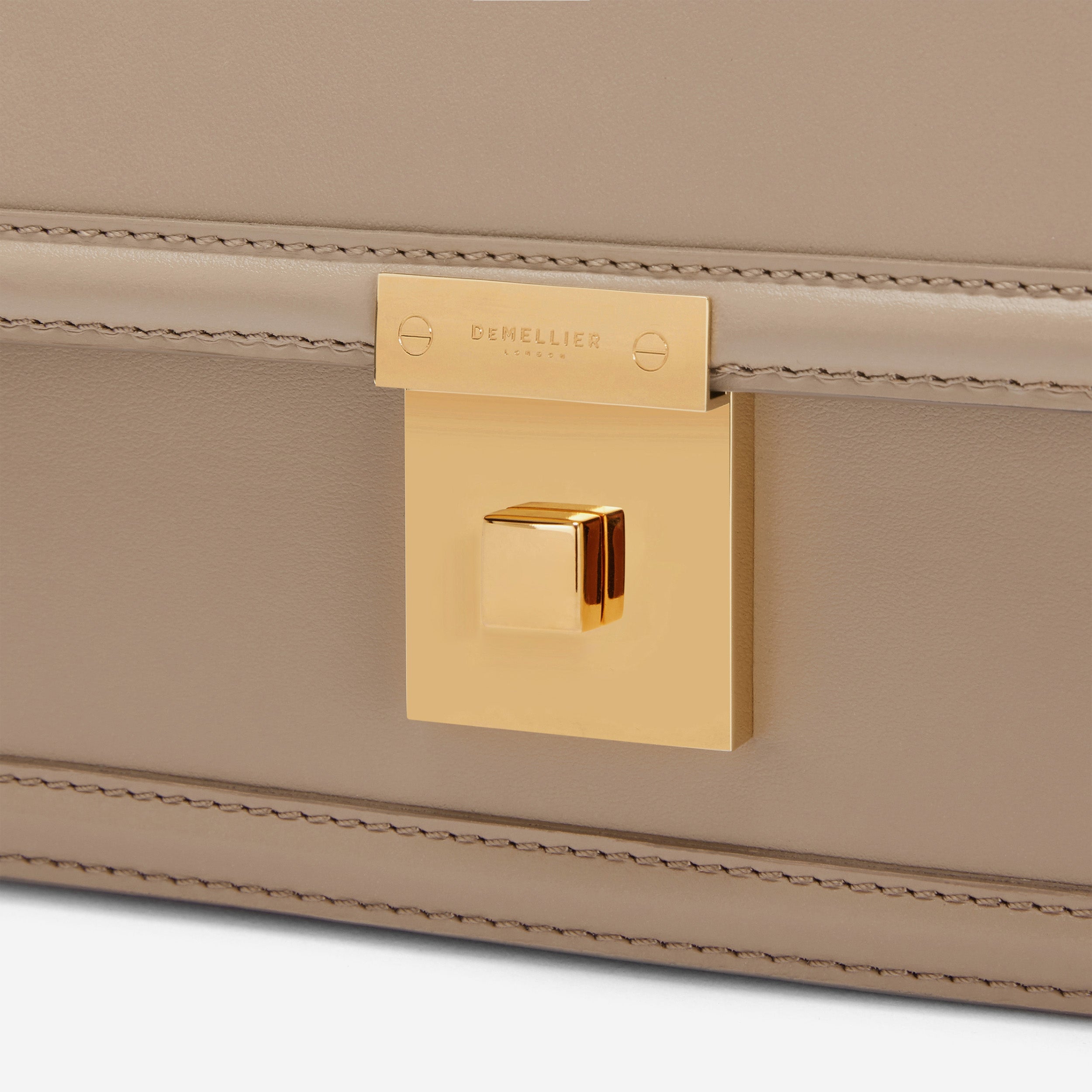 DeMellier The Paris Crossbody dark sand smooth