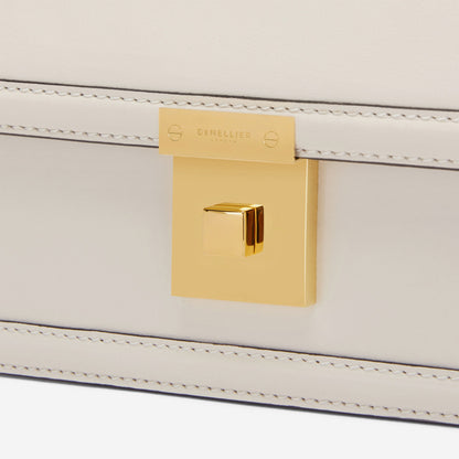 DeMellier The Paris Crossbody off-white smooth