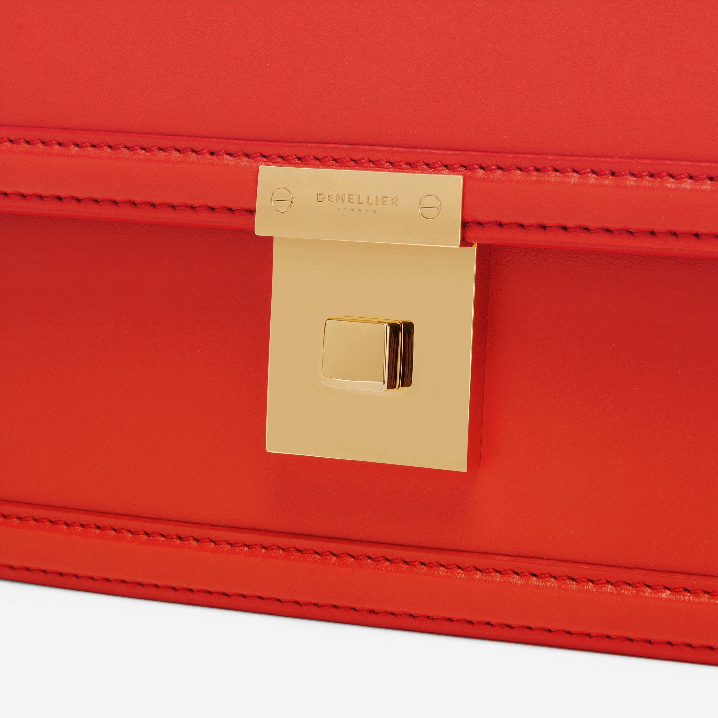 DeMellier The Paris Crossbody poppy red smooth