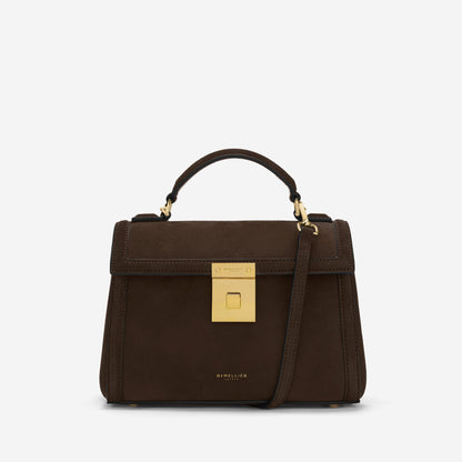 DeMellier The Paris mocha suede