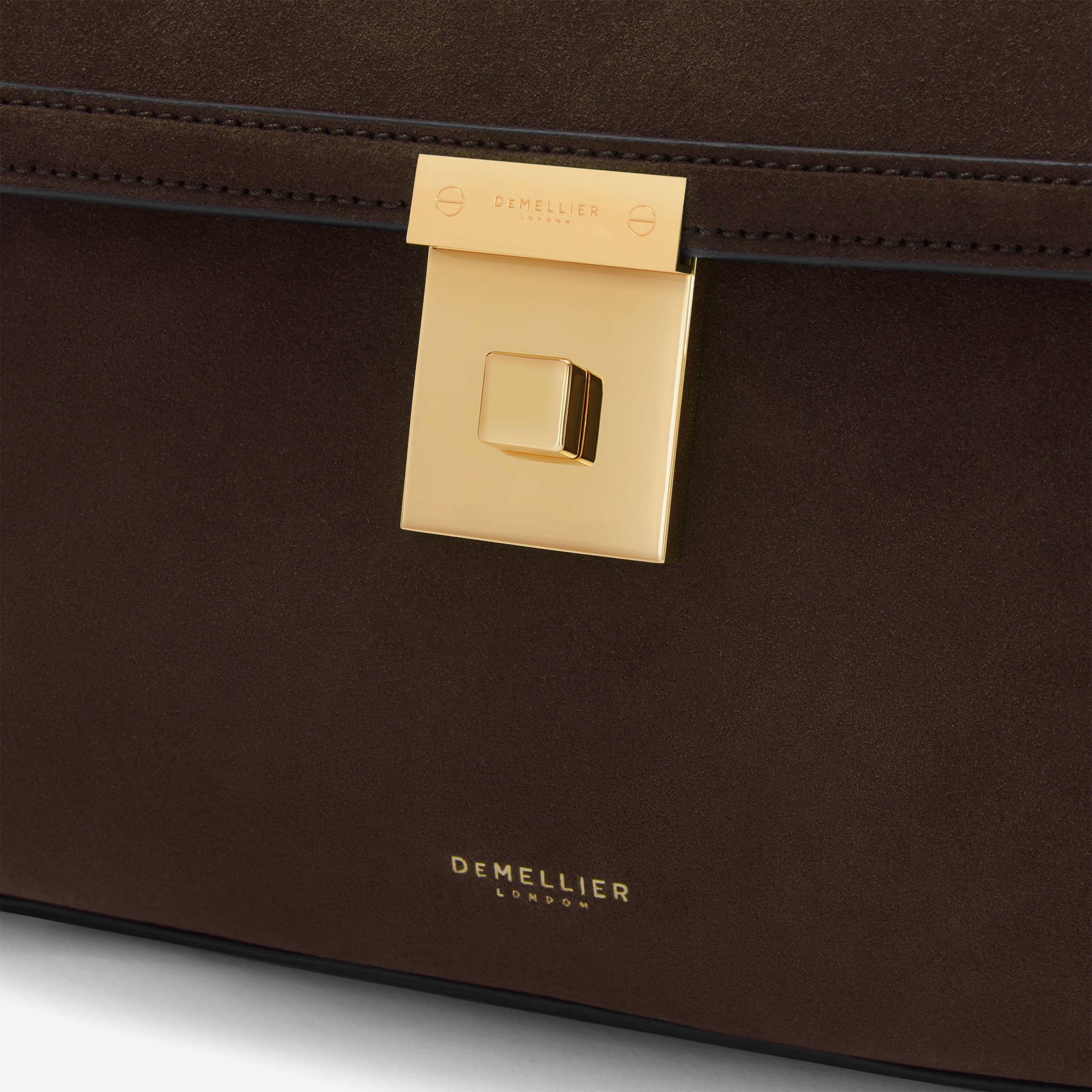 DeMellier The Paris mocha suede