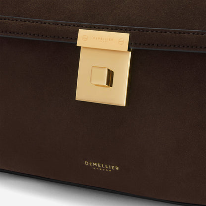 DeMellier The Paris mocha suede