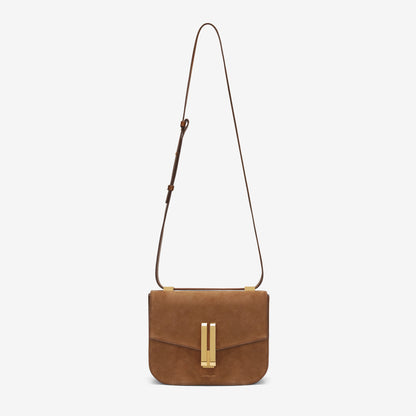 DeMellier The Vancouver deep tan suede & tan smooth