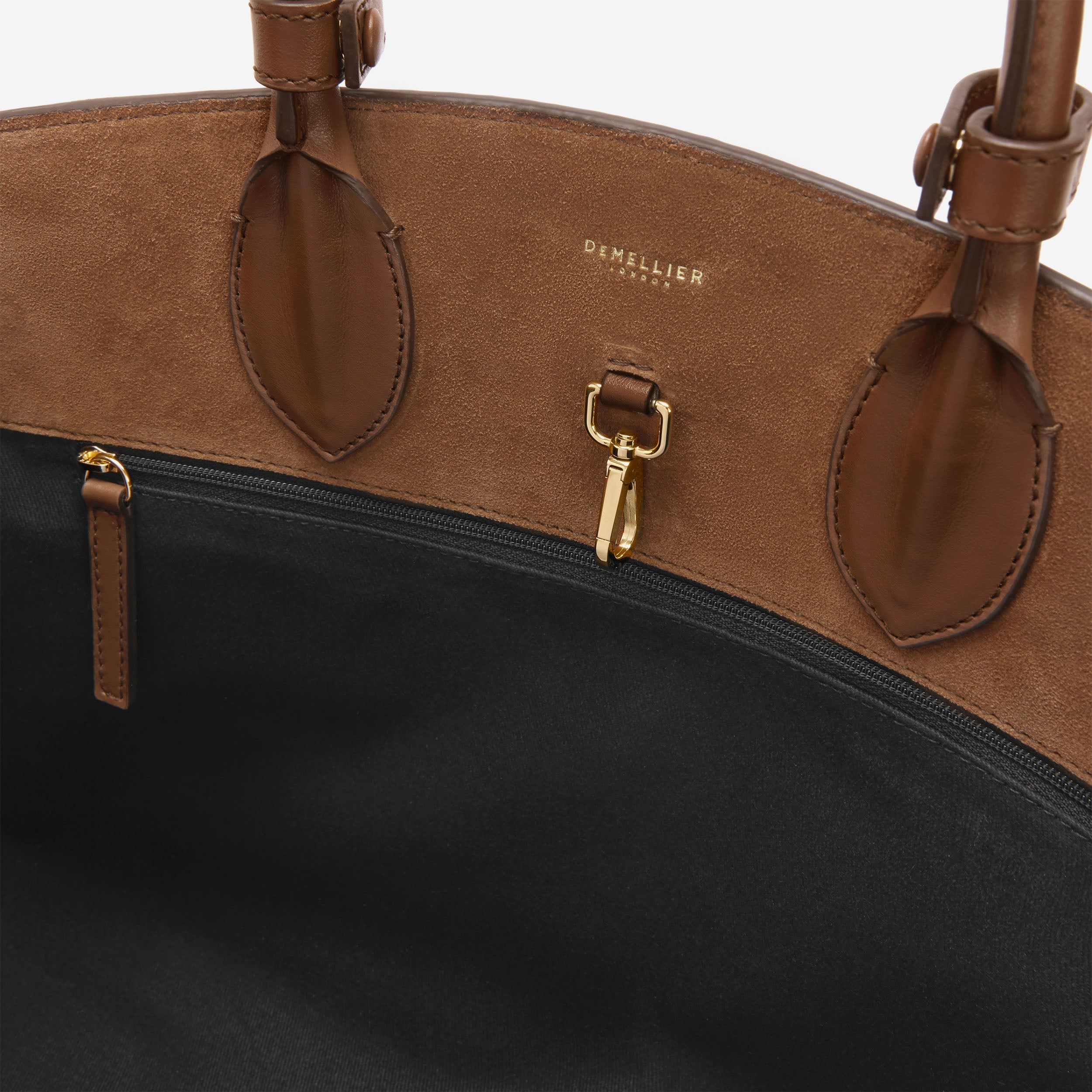 DeMellier The Hudson deep tan suede & tan smooth