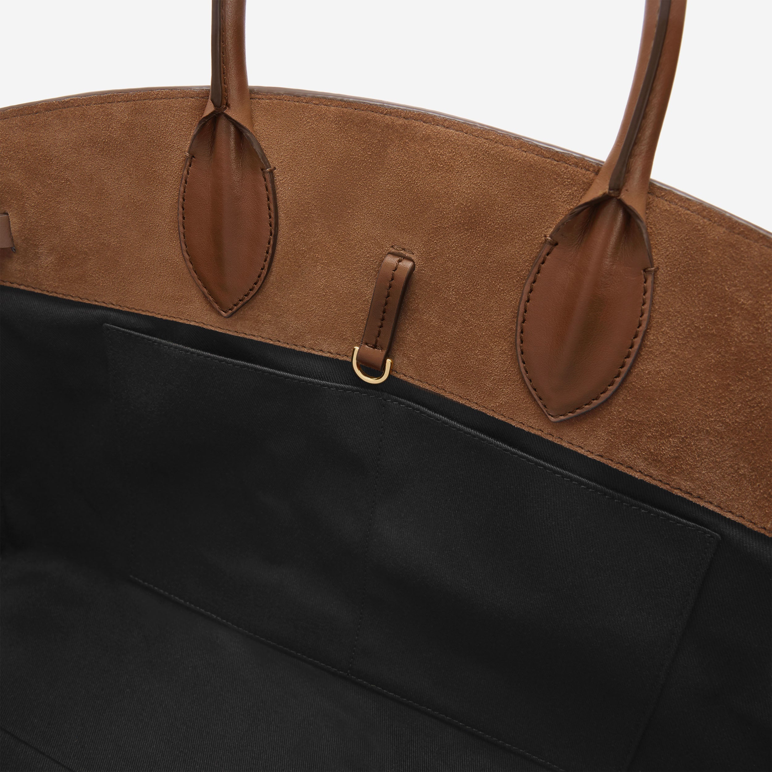 DeMellier The Hudson deep tan suede & tan smooth