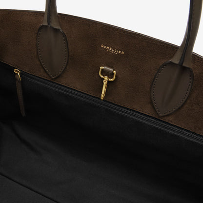 DeMellier The Hudson mocha suede & mocha smooth