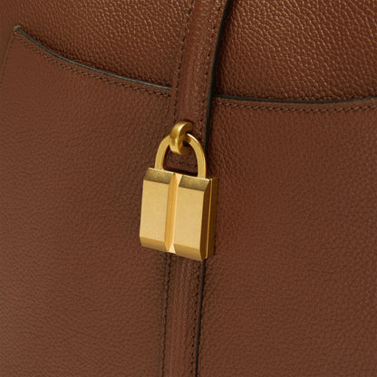 DeMellier The Siena Hobo tan small grain