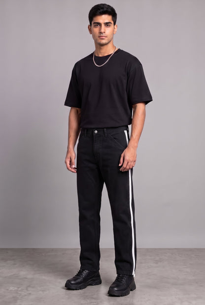DAY TO NIGHT DENIM BLACK MEN'S PANTS [50/50 LIMITED EDITION]