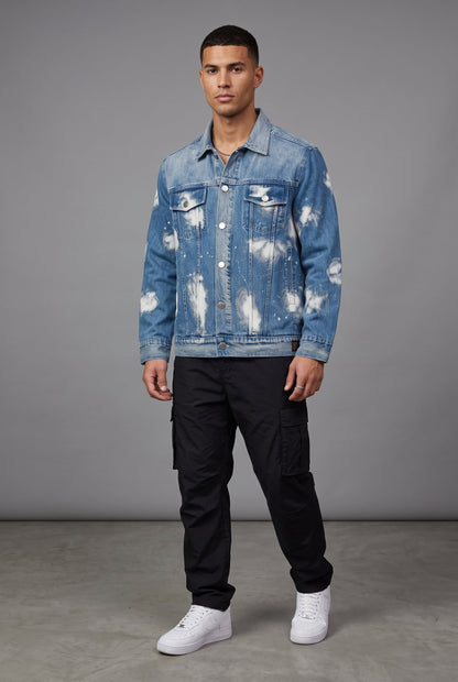 BLUE CLOUD DENIM MEN'S JACKET