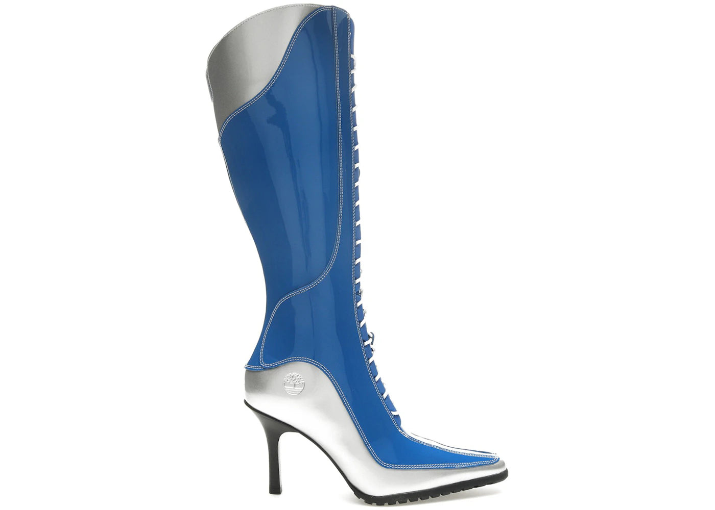 Timberland 14" Lace-Up Zip Boot Veneda Carter Bright Blue (Women'S)