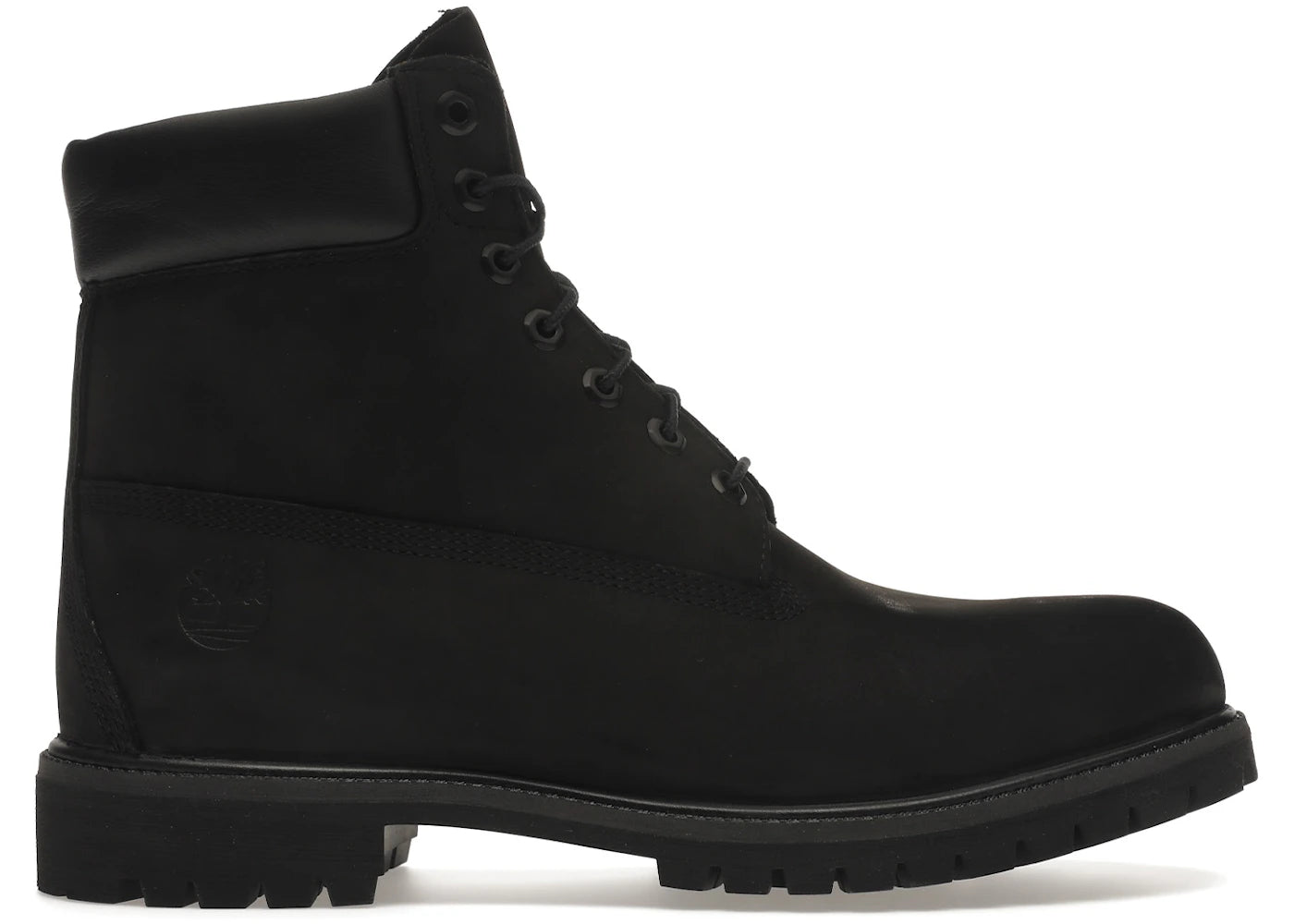 timberland 6" boot black nubuck premium