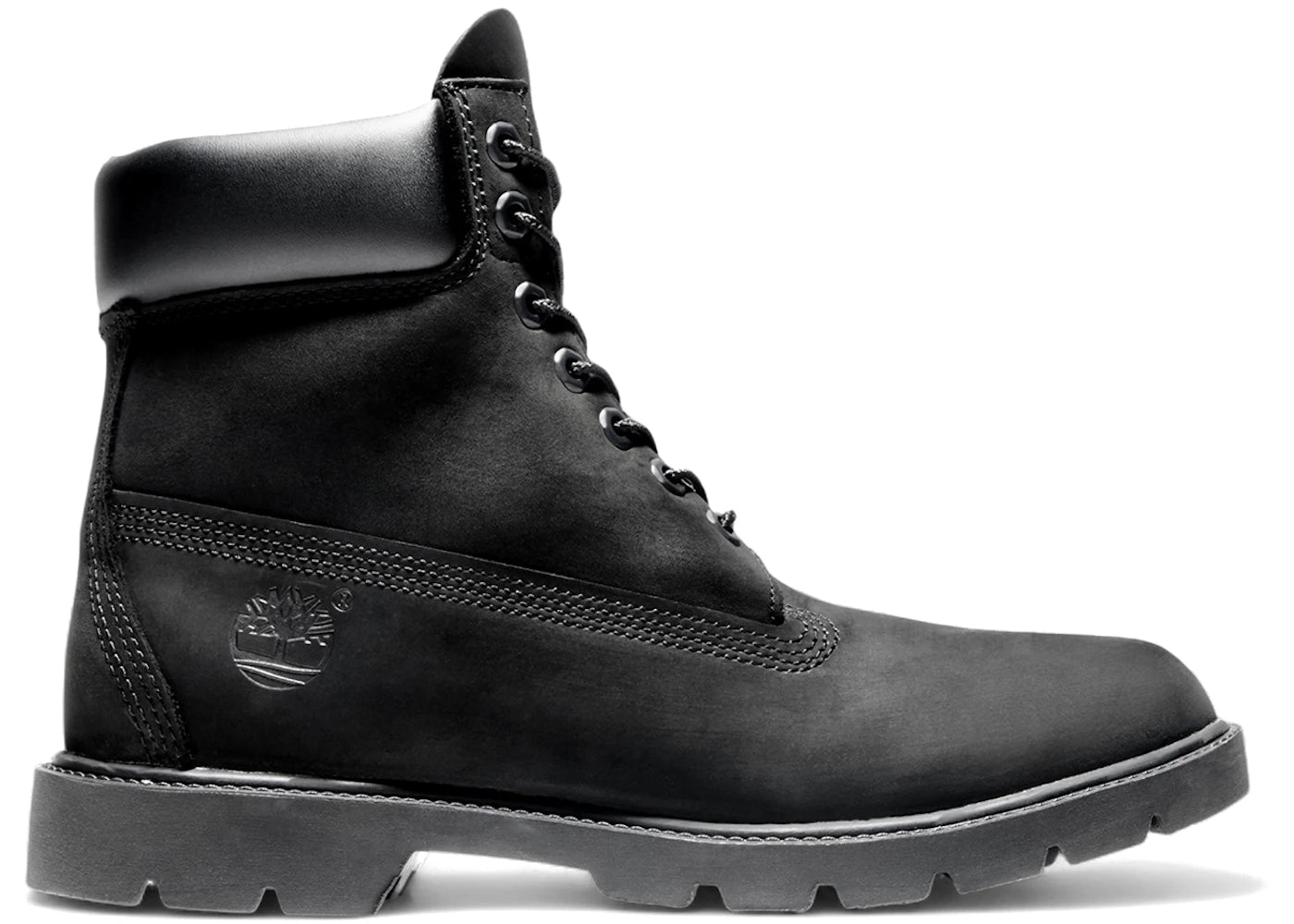 timberland 6" classic waterproof boot black nubuck
