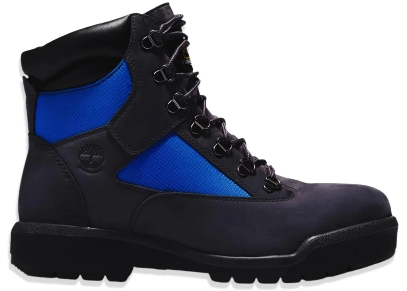 timberland 6" field boot lace up dark grey blue