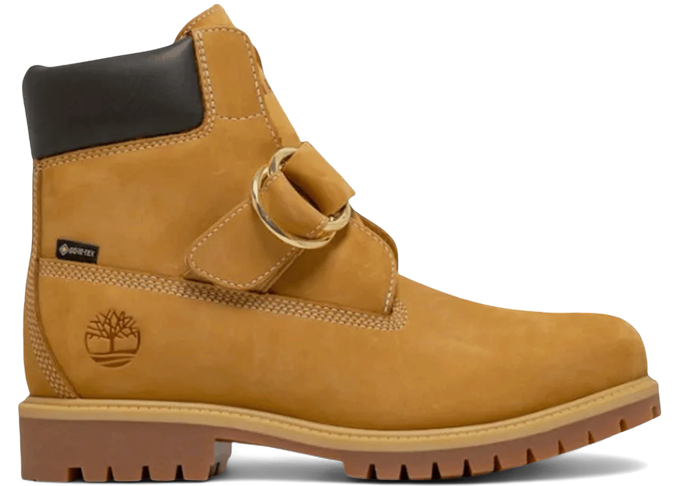 Timberland 6" Heritage Mid Buckle Gore-Tex Boot Beams Wheat