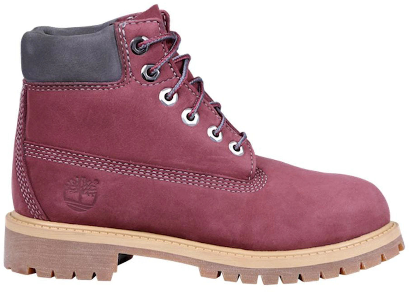 timberland 6" premium boot bordeaux (gs)