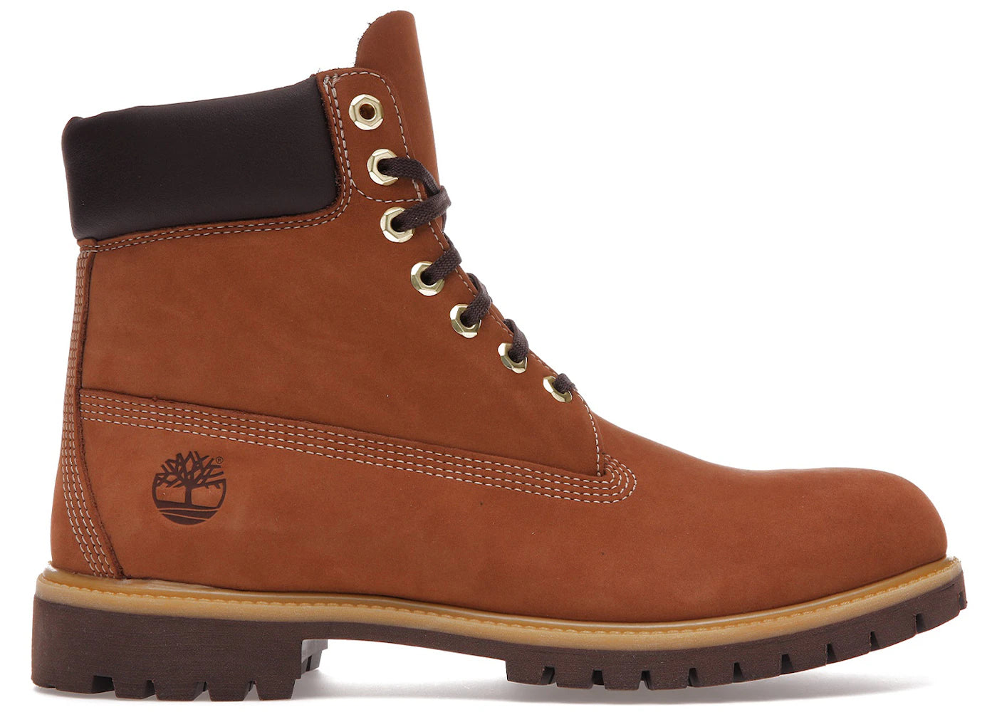 timberland 6" premium waterproof boot rust nubuck