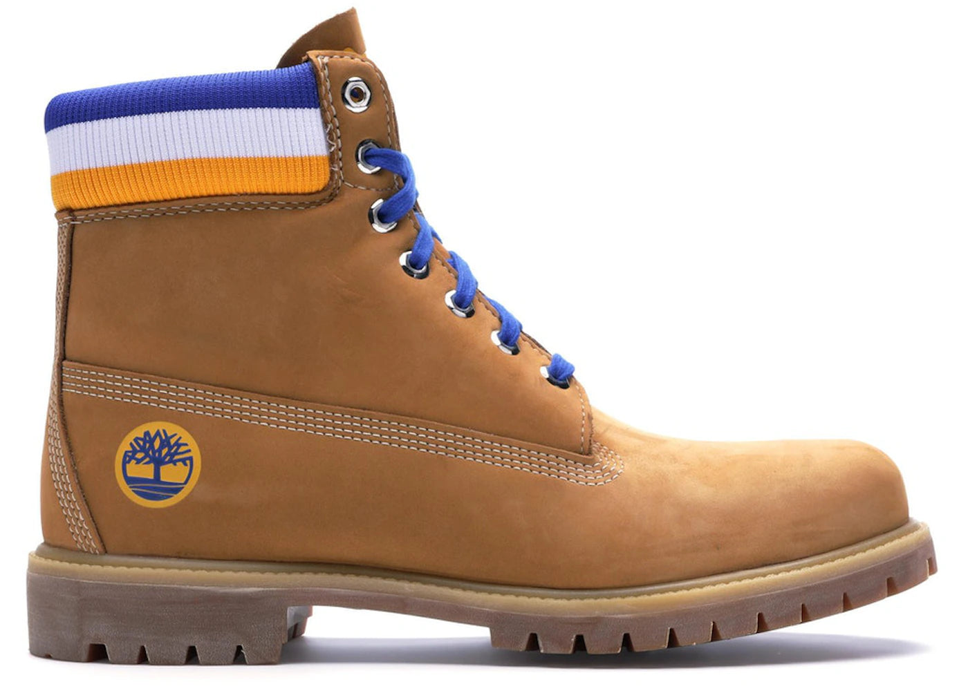 timberland 6" boot mitchell & ness x nba golden state warriors