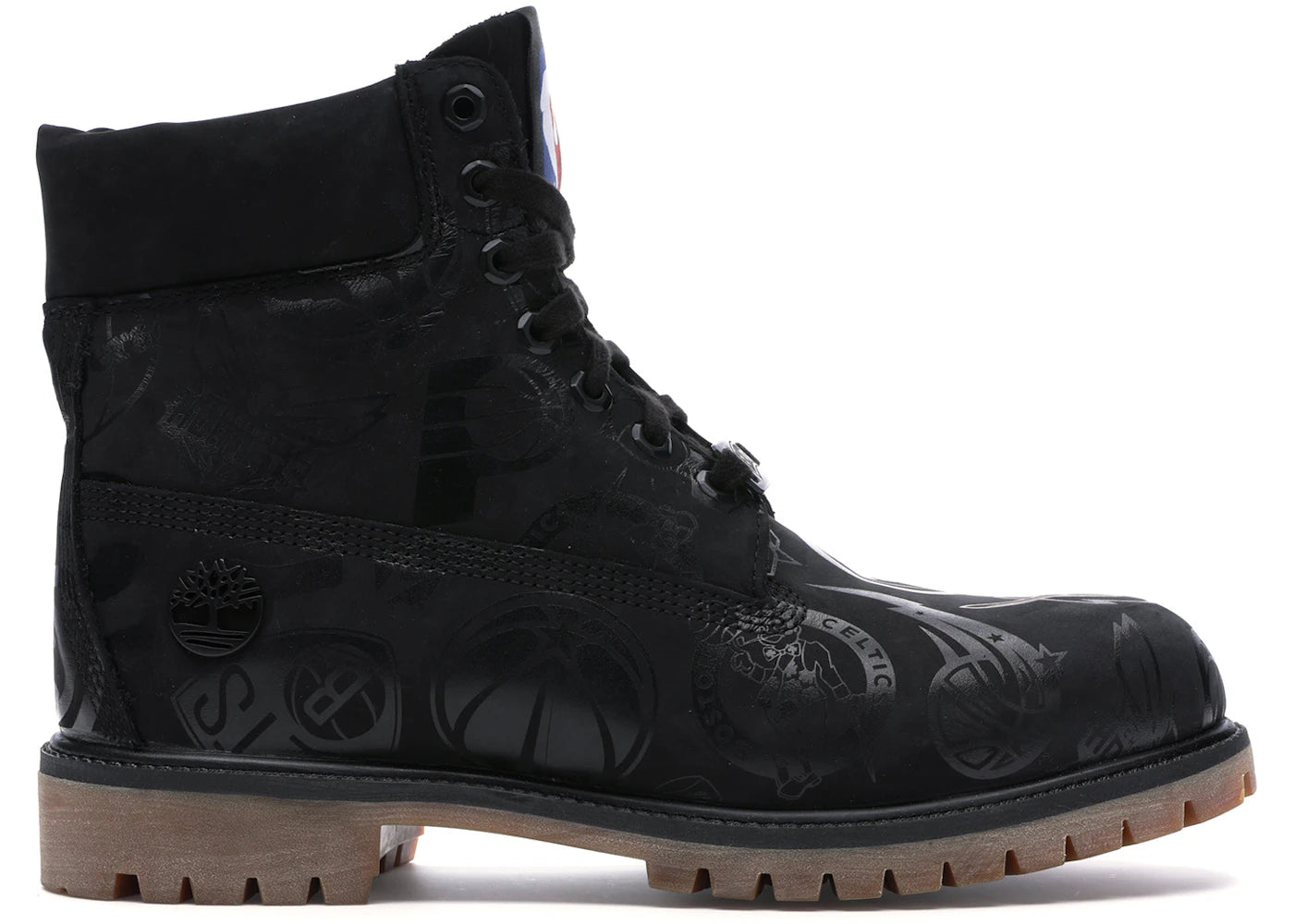 timberland 6" boot nba black gum
