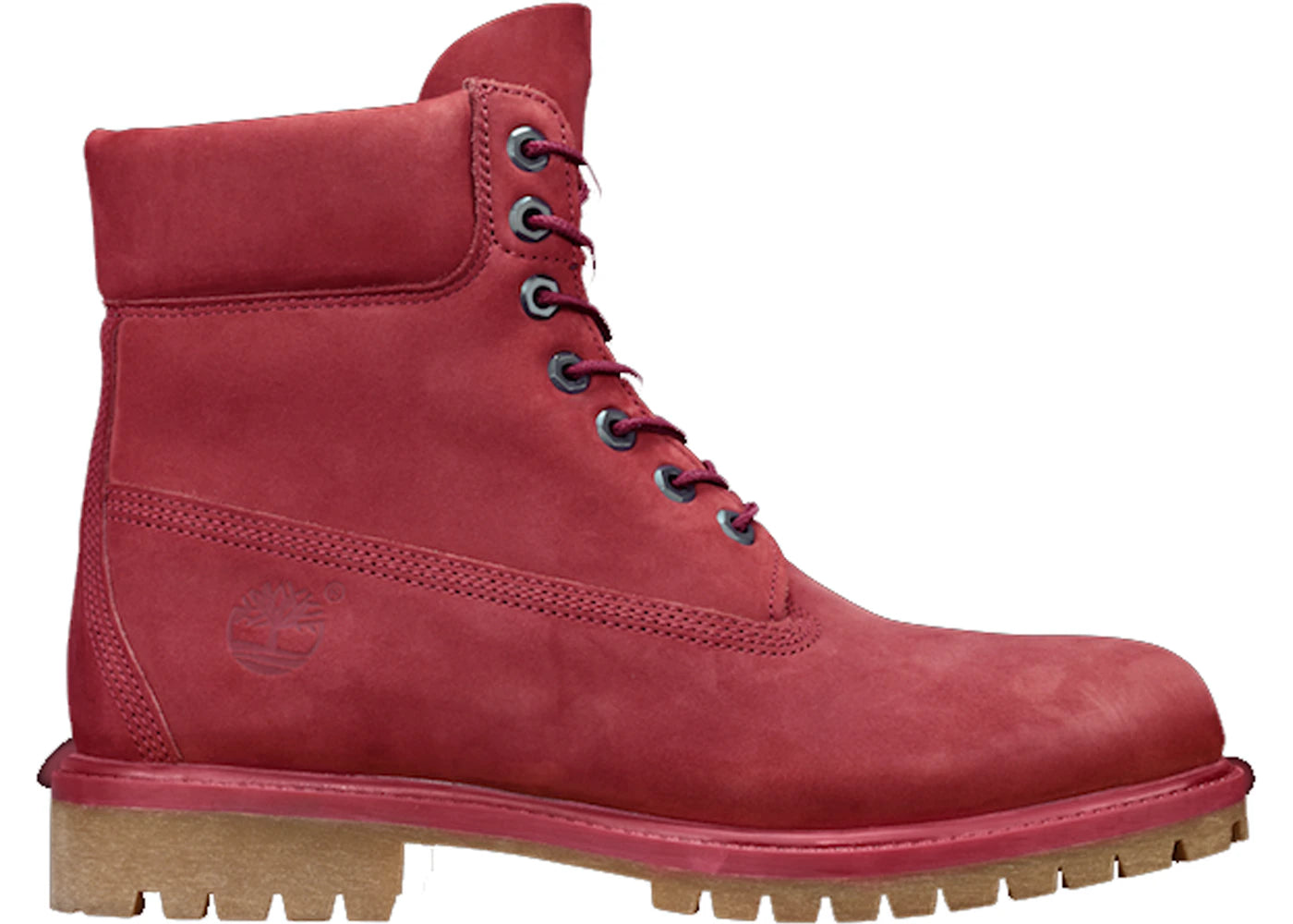 timberland 6" boot pomegranate burgundy nubuck