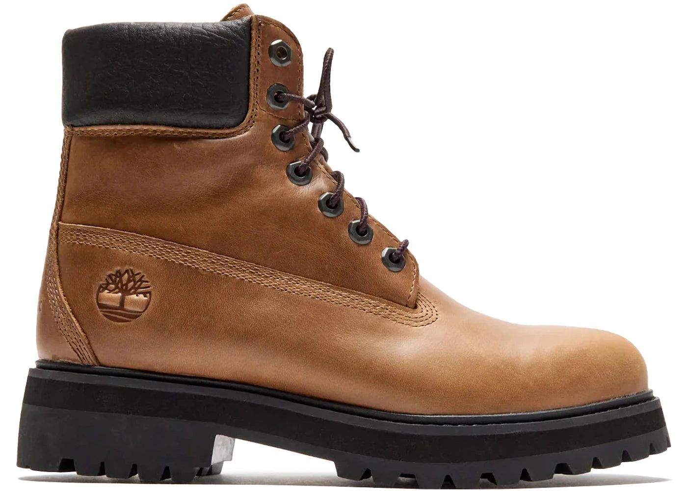 timberland 6" premium stack boot medium beige