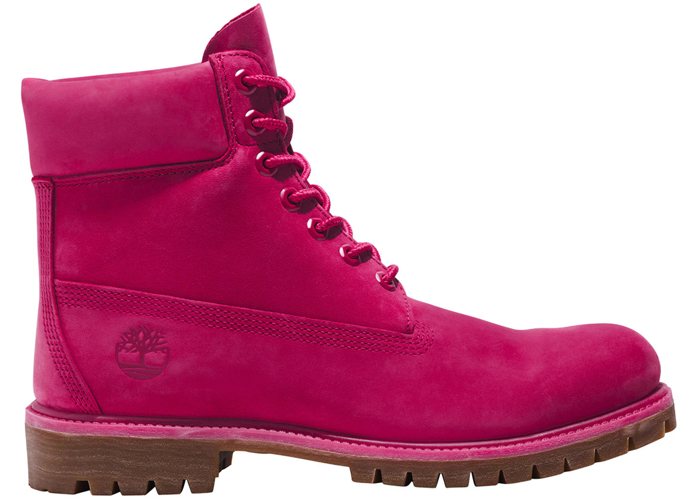 timberland 6" premium waterproof boot 50th anniversary dark pink