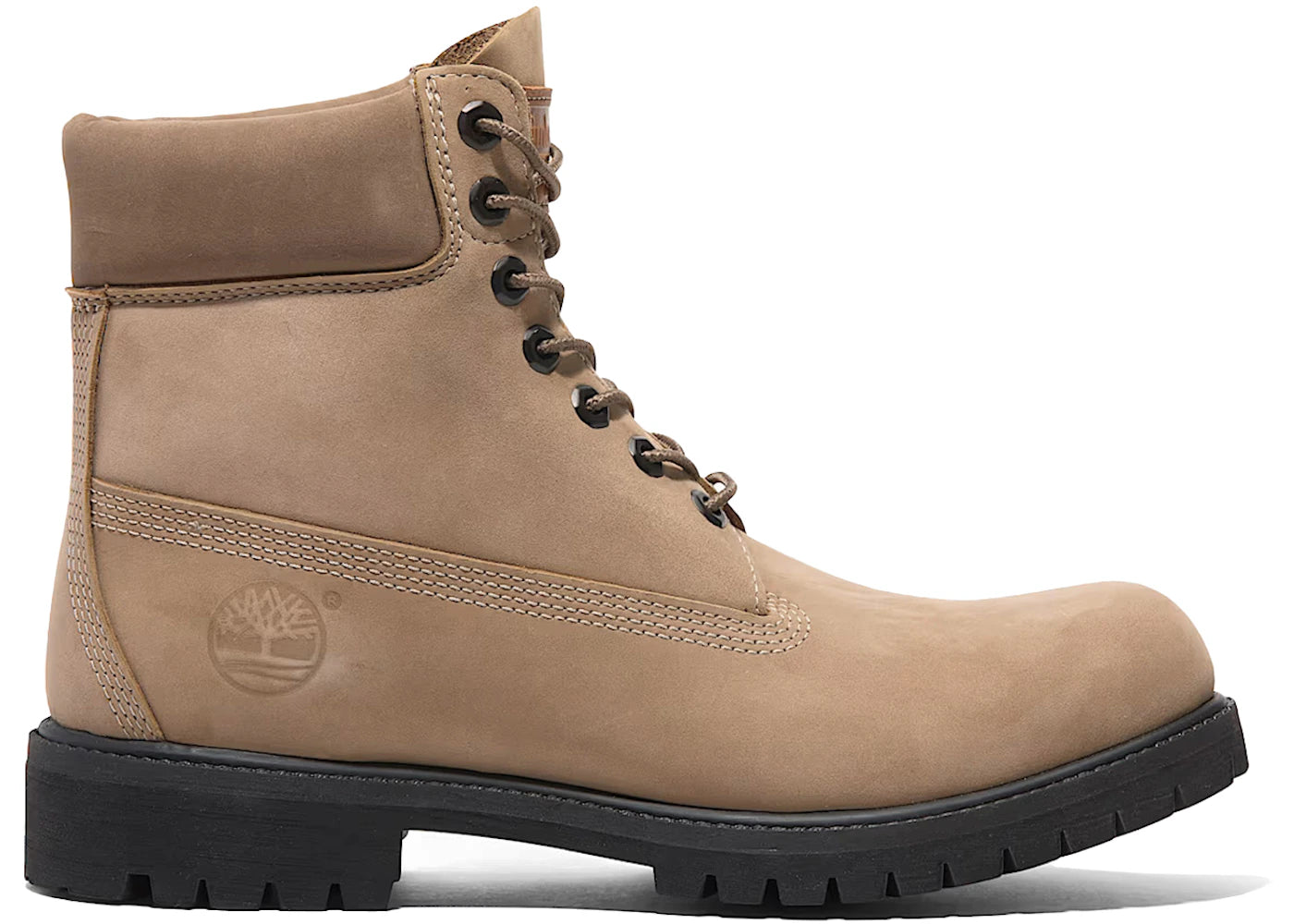 timberland 6" premium waterproof boot beige nubuck