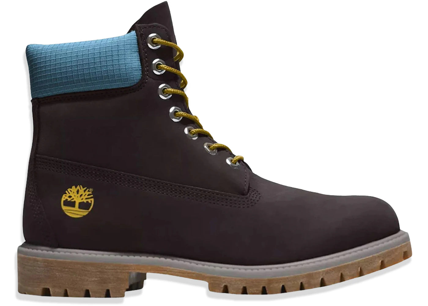 timberland 6" premium waterproof boot black blue