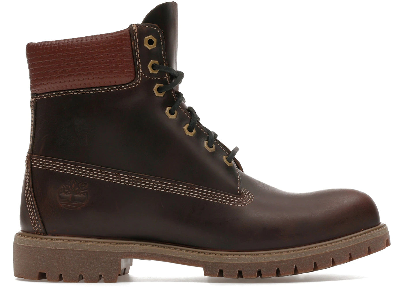 Timberland 6" Premium Waterproof Boot Brown Full Grain Black