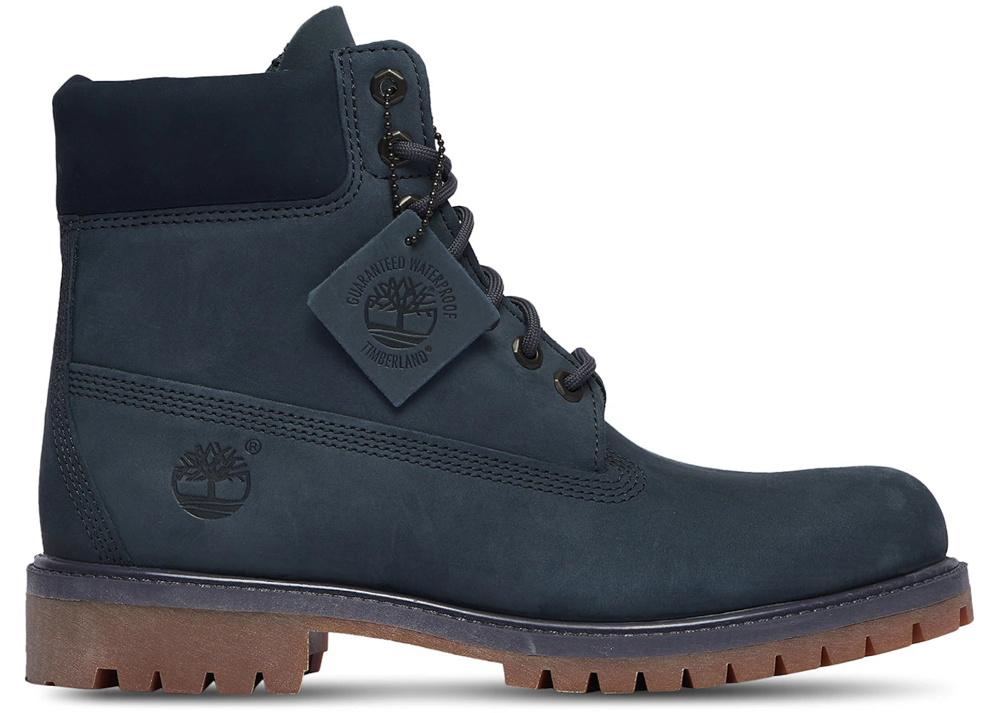 timberland 6" premium waterproof boot dark blue