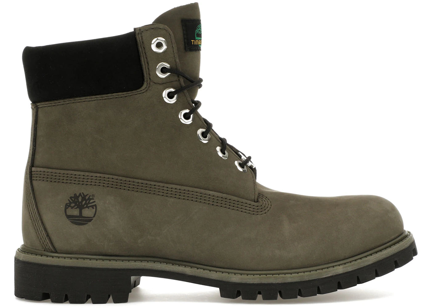 timberland 6" premium waterproof boot dark green black