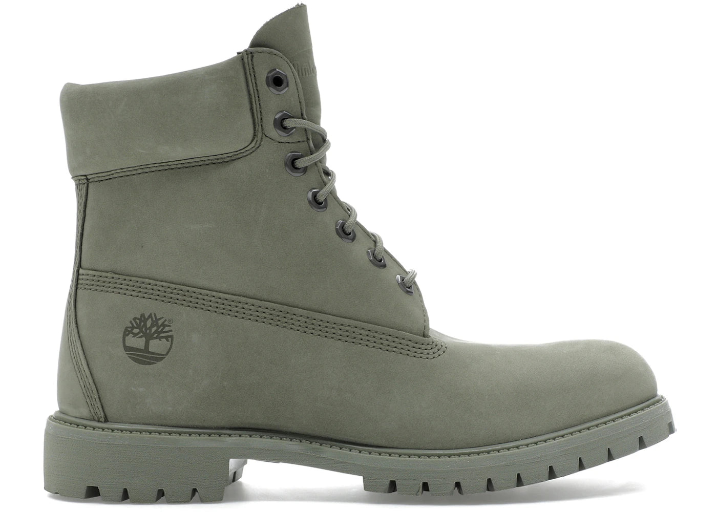 timberland 6" premium waterproof boot dark green