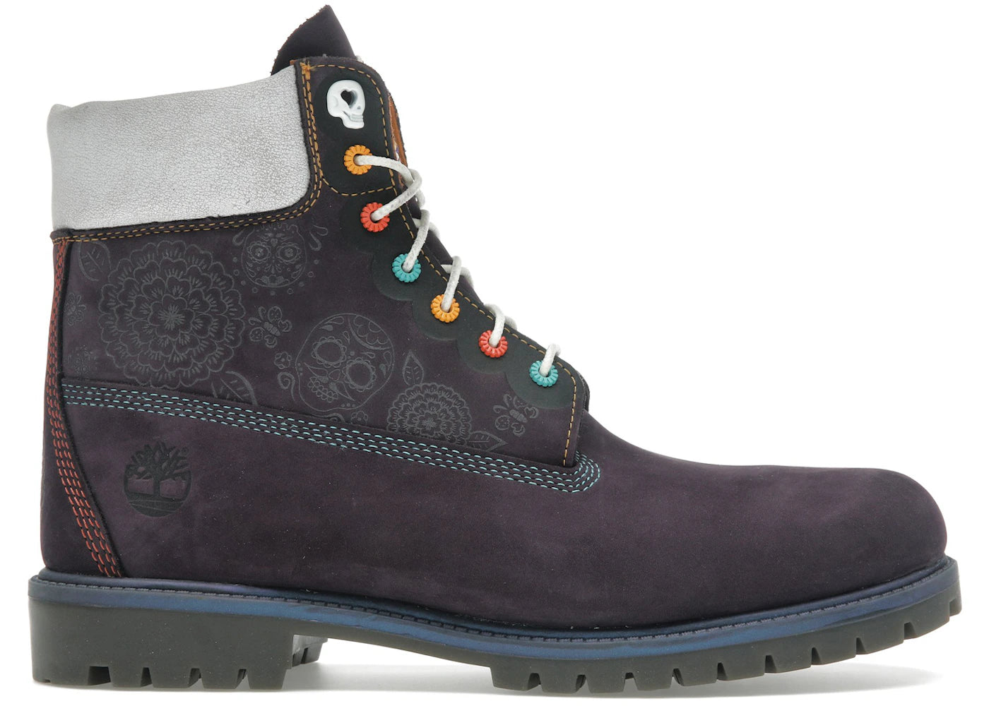 timberland 6" premium waterproof boot d√≠a de muertos